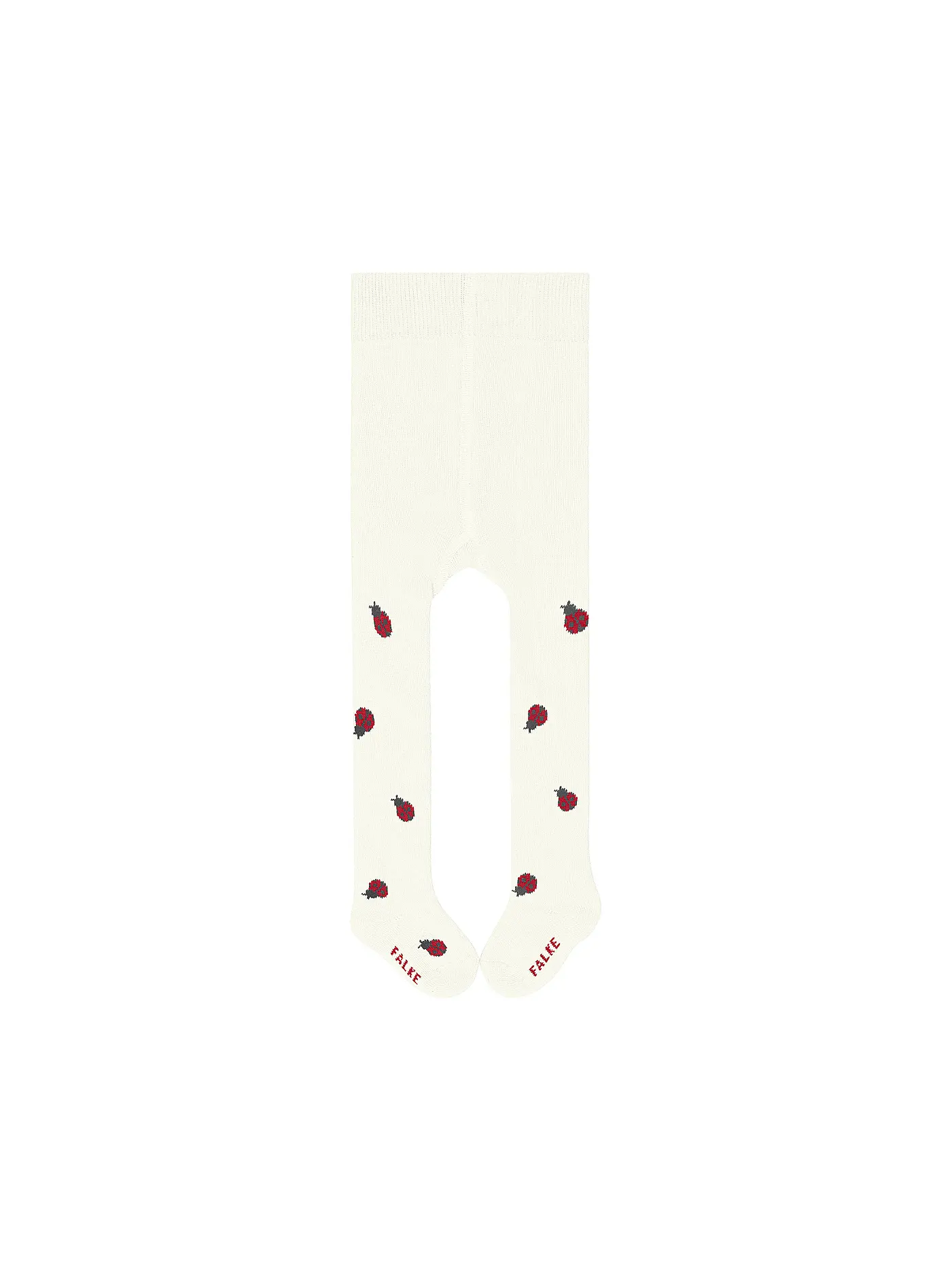 FALKE | Baby Mädchen Thermostrumpfhose CUTE LADYBUG off-white | 